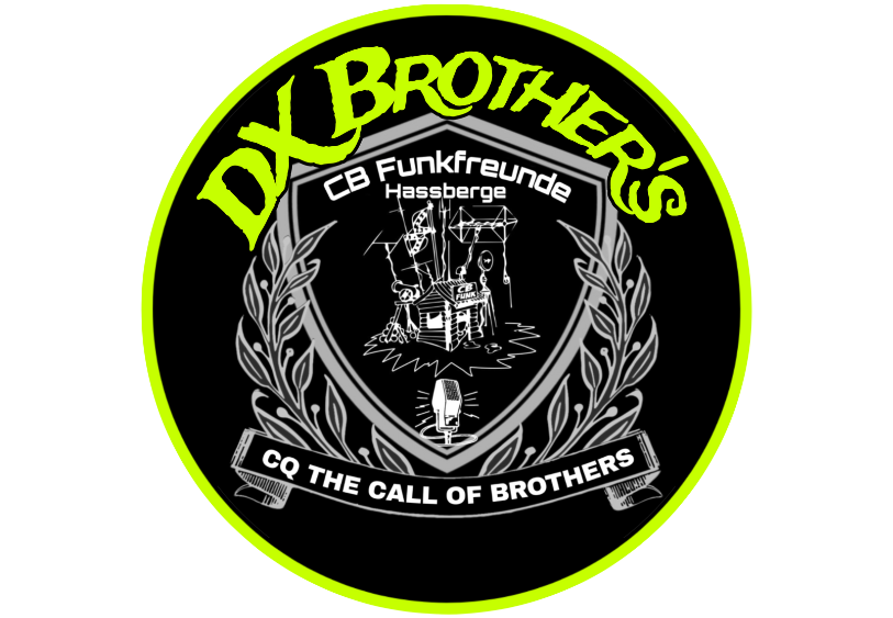 DX Brother's — Badge der CB Funkfreunde Haßberge