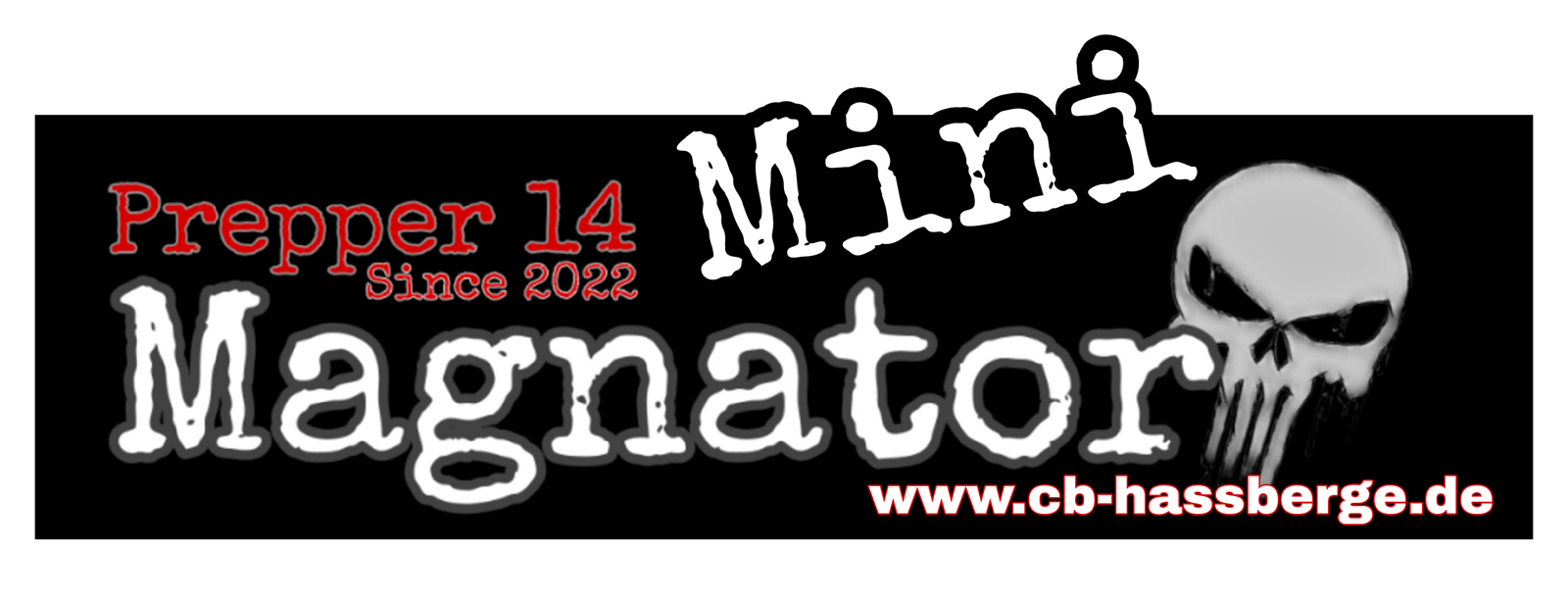 Prepper 14 Mini-Magnator — Wortmarke