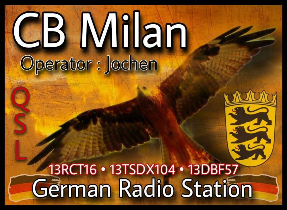 QSL-Karte der CB Funkfreunde Haßberge