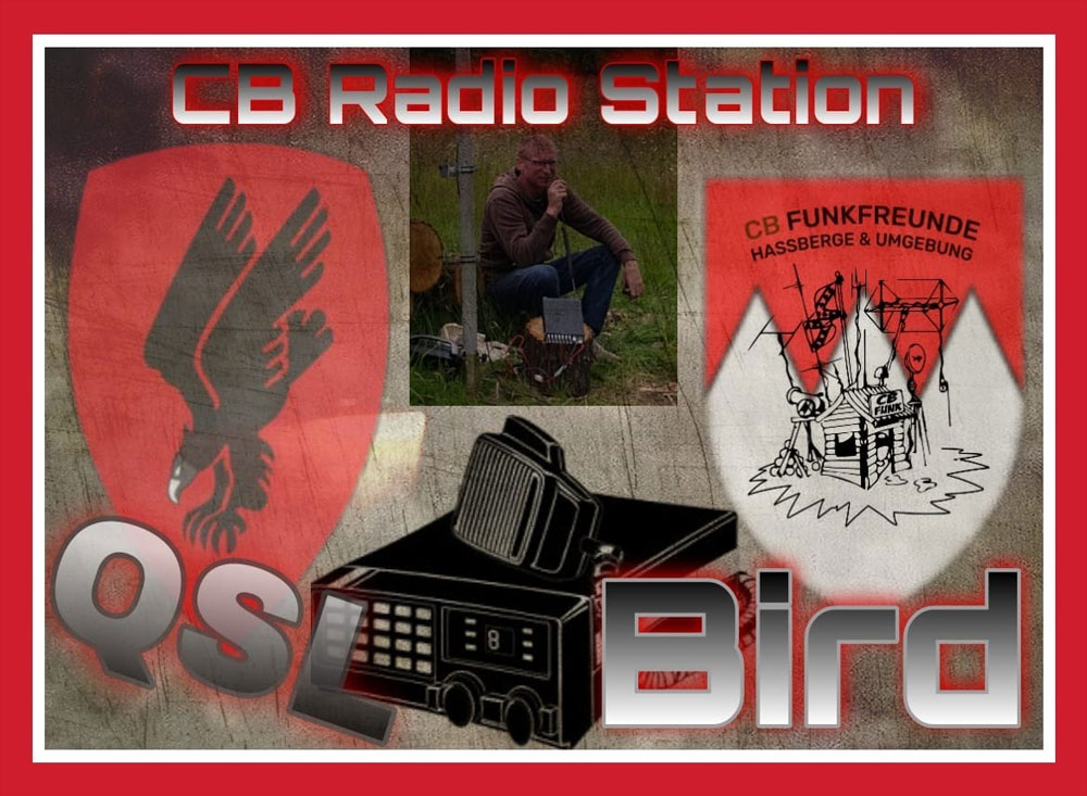 QSL-Karte der CB Funkfreunde Haßberge