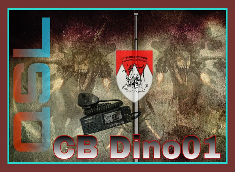 QSL-Karte der CB Funkfreunde Haßberge