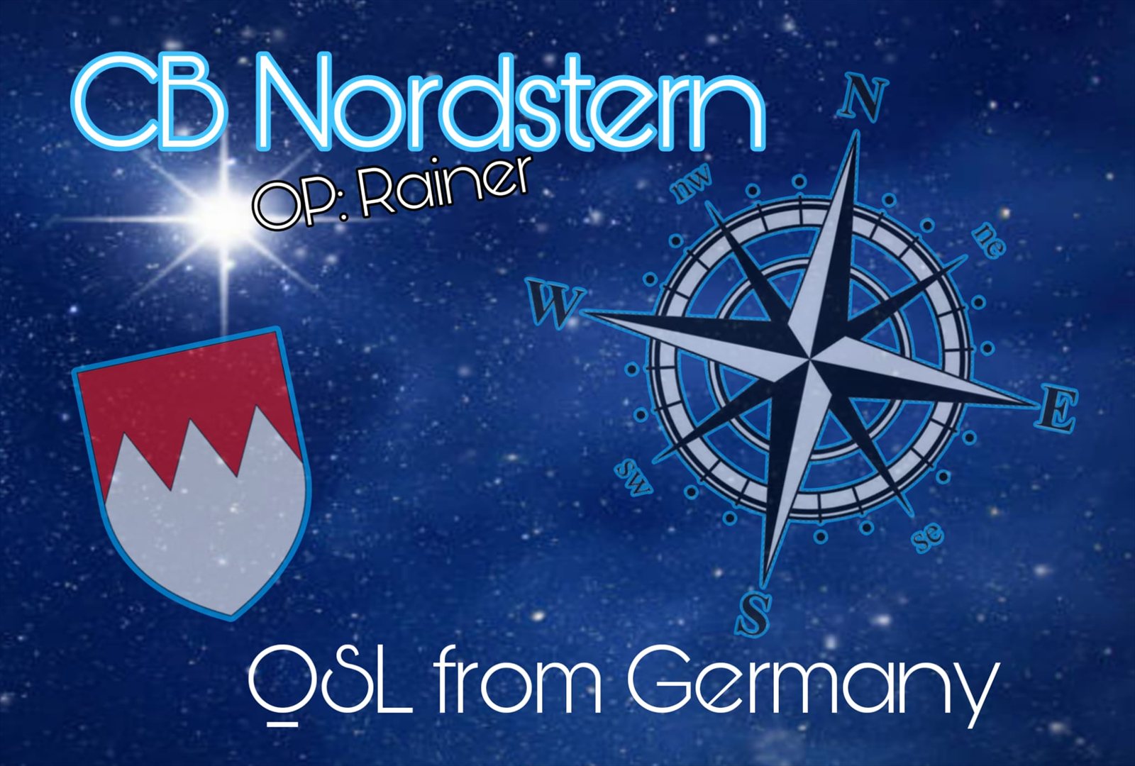 QSL-Karte der CB Funkfreunde Haßberge